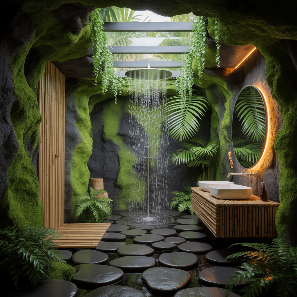 Rainforest Bathroom Ideas