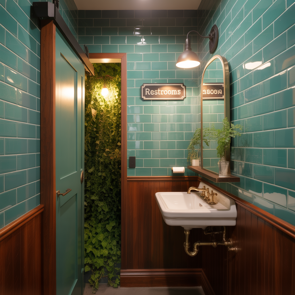 restaurant small bathroom ideas