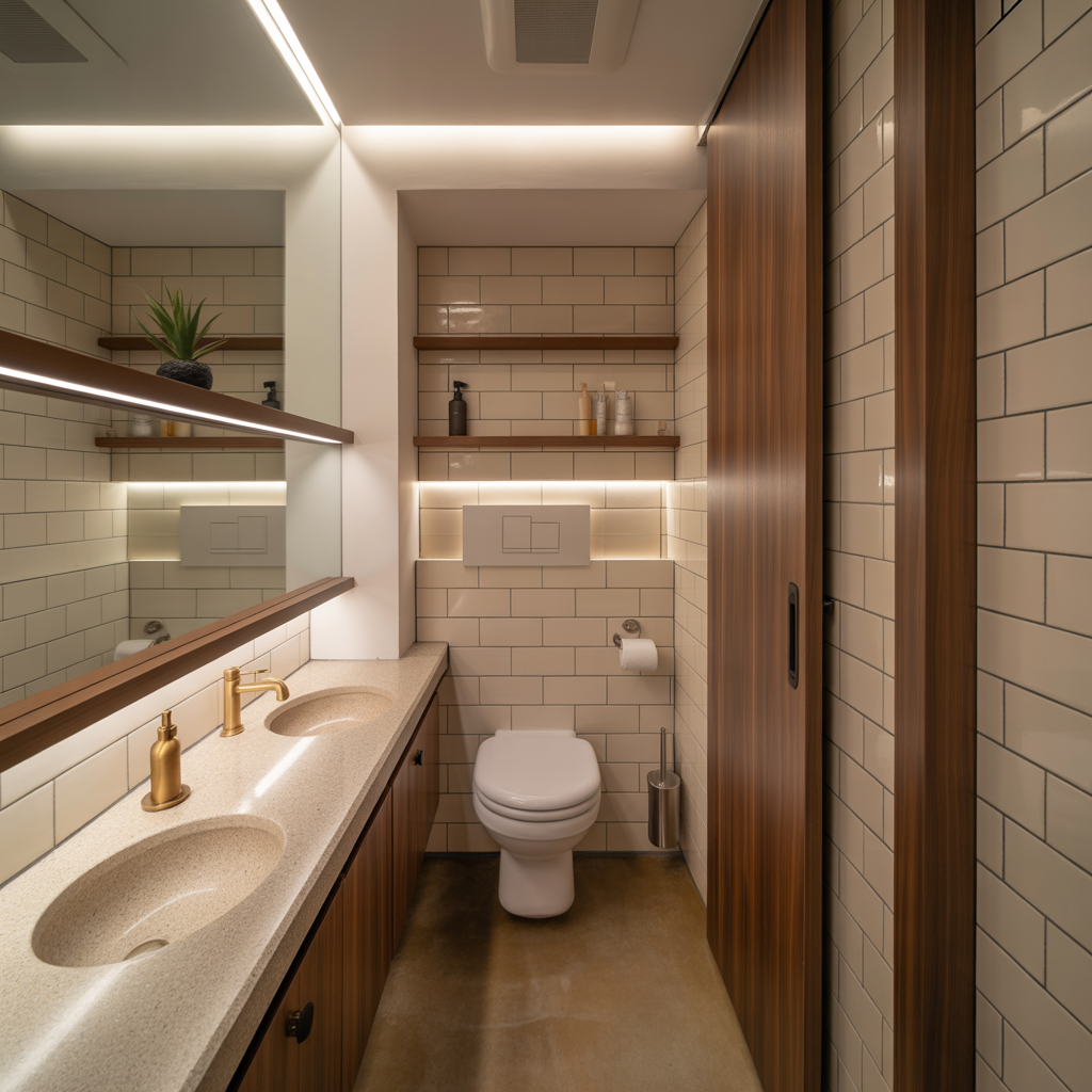 restaurant small bathroom ideas