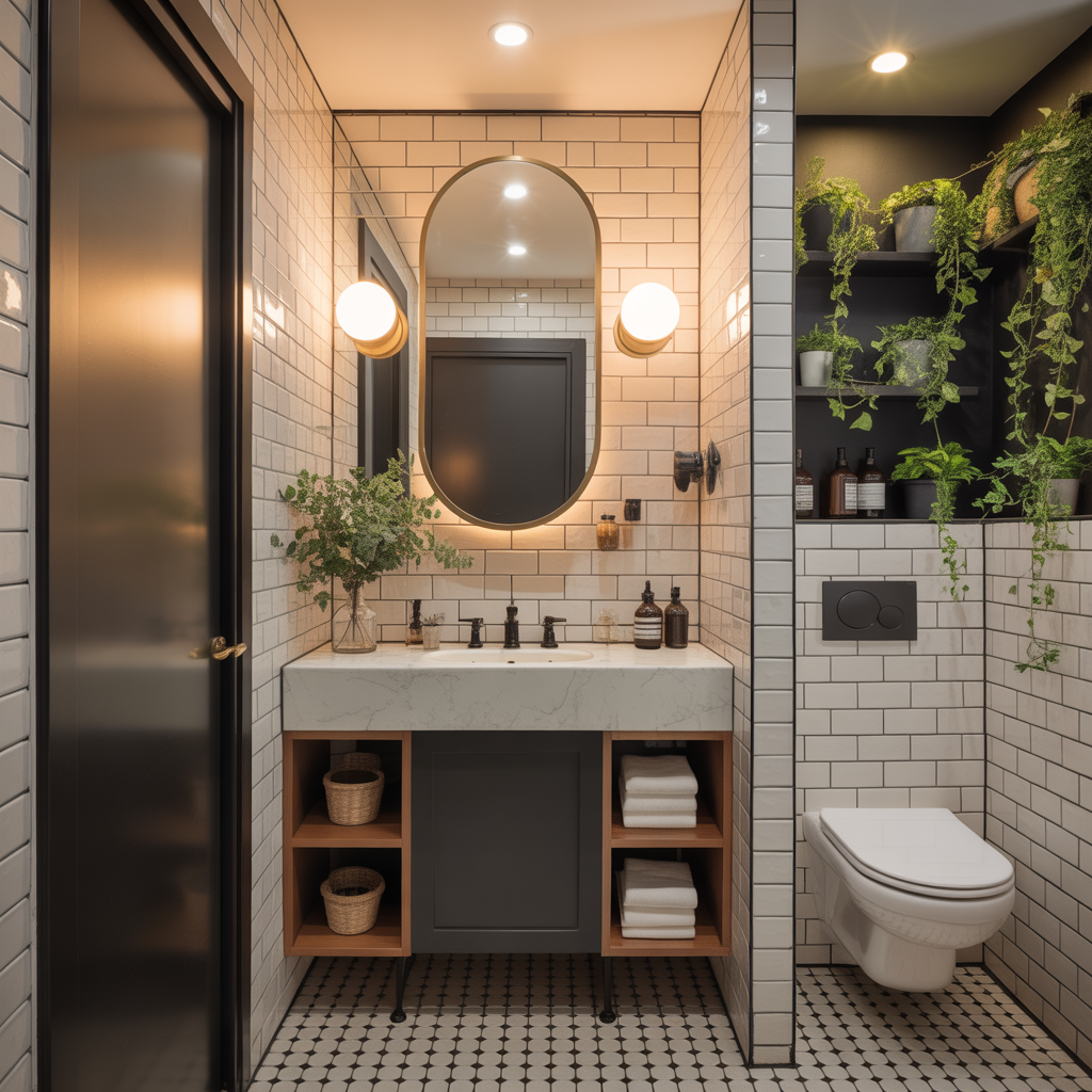 restaurant small bathroom ideas