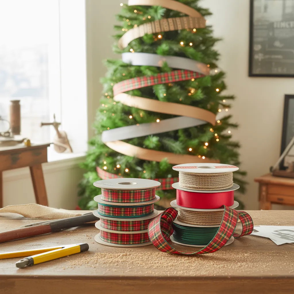 ribbon ideas for christmas tree