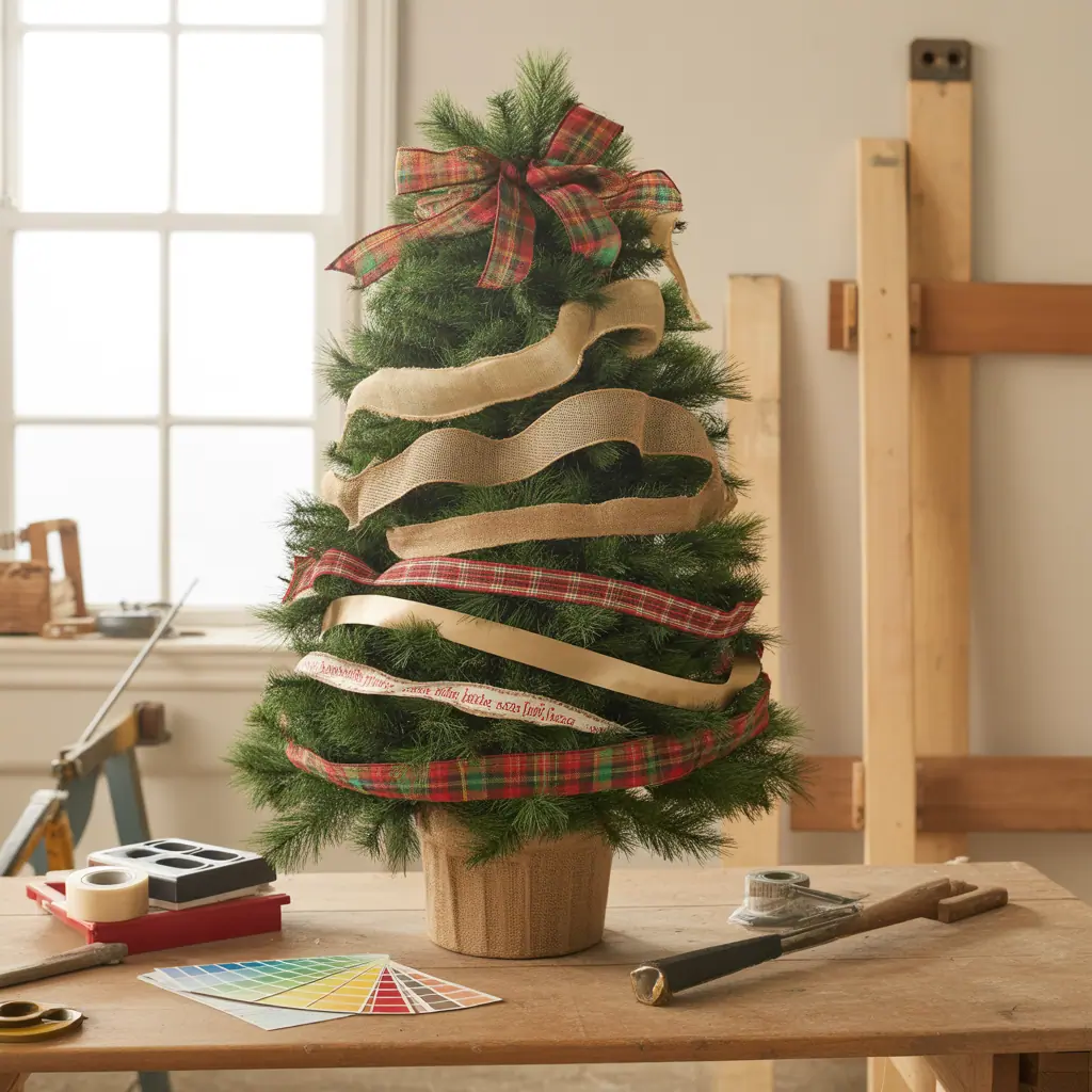 ribbon ideas for christmas tree