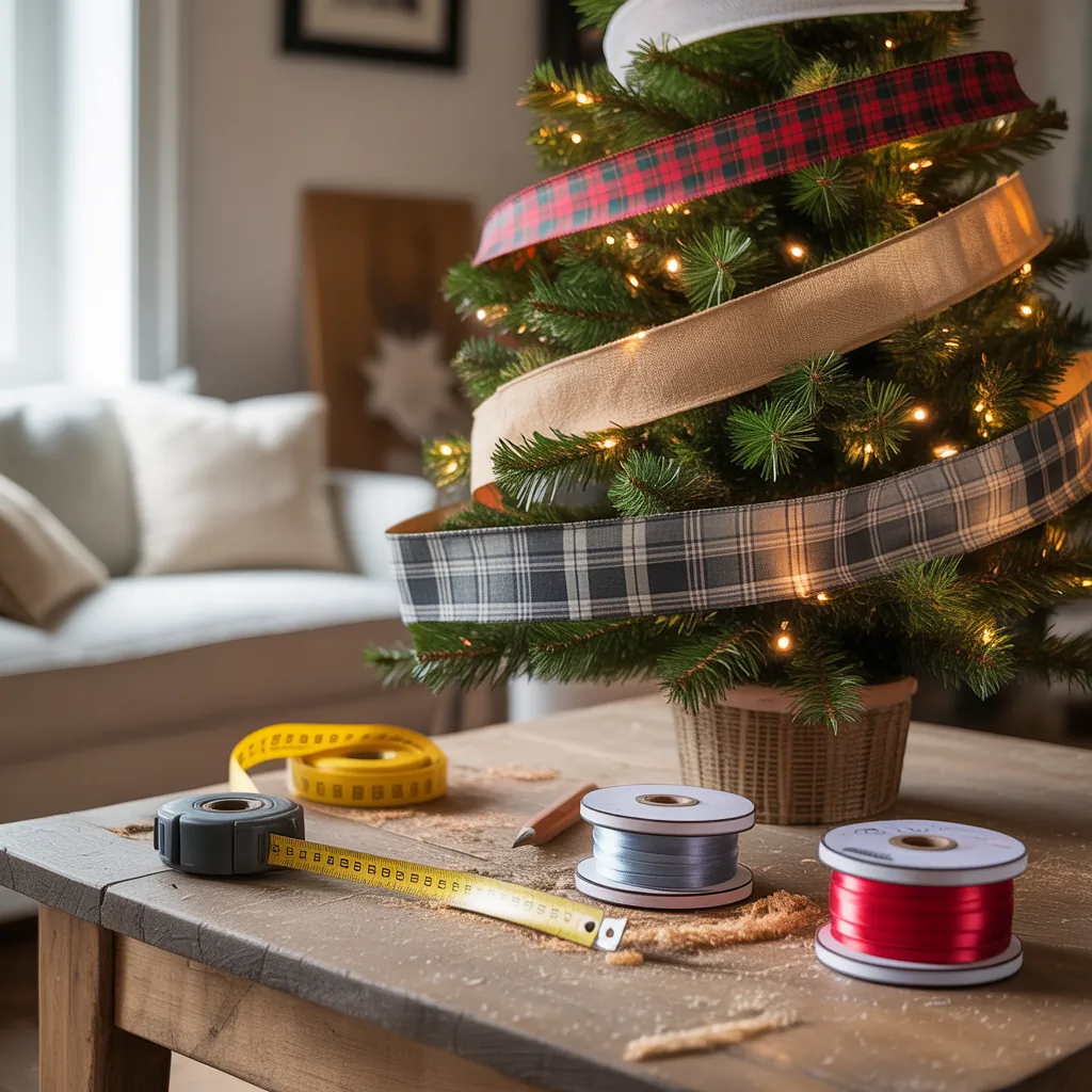 ribbon ideas for christmas tree