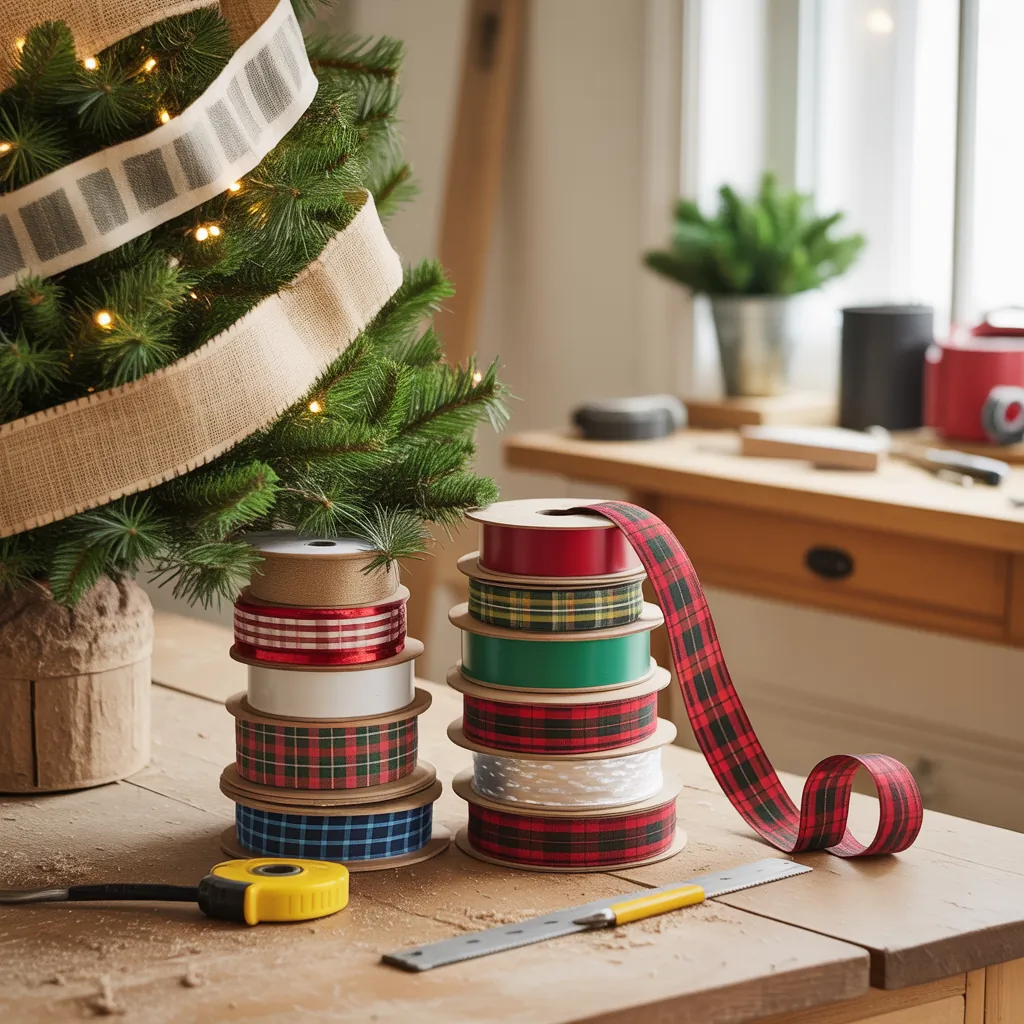 ribbon ideas for christmas tree
