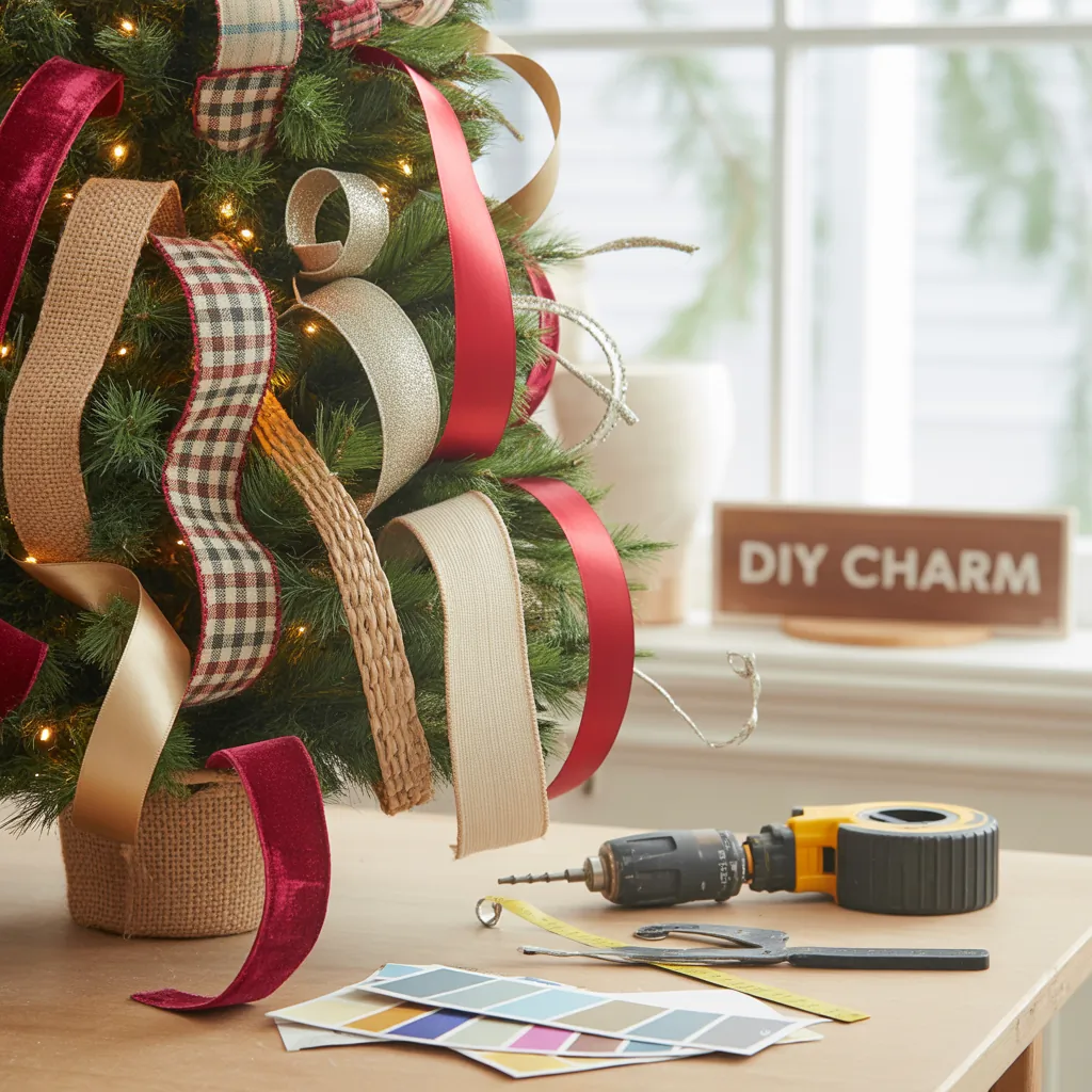 ribbon ideas for christmas tree