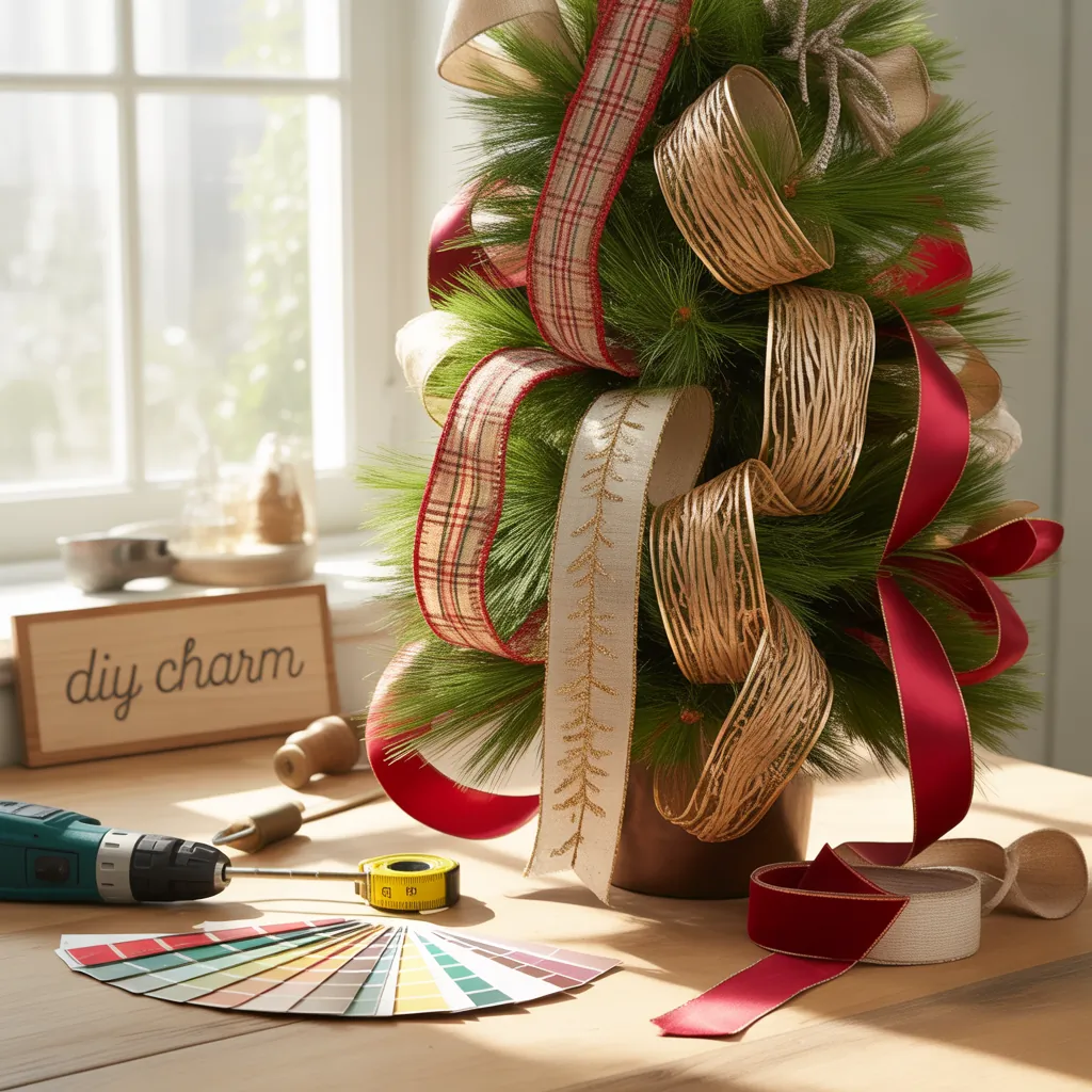 ribbon ideas for christmas tree