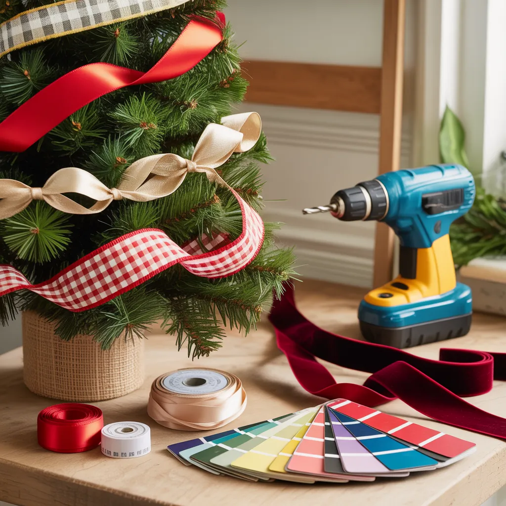 ribbon ideas for christmas tree