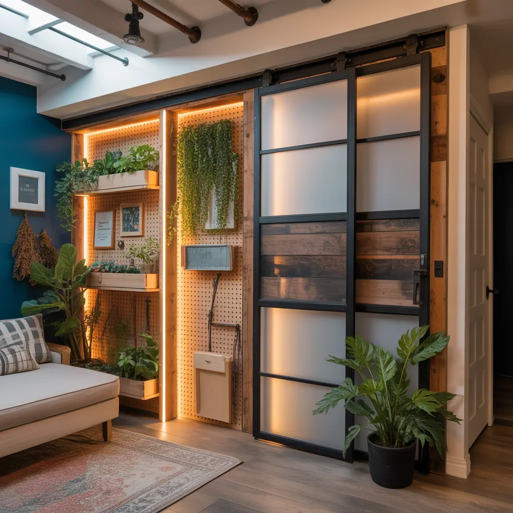 room divider ideas basement