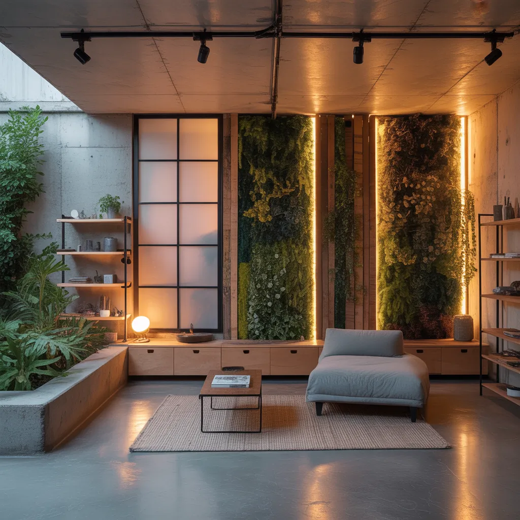 room divider ideas basement