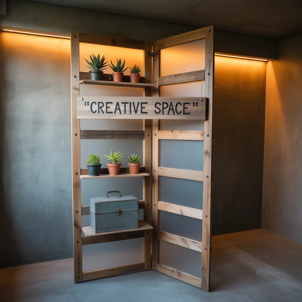 room divider ideas basement