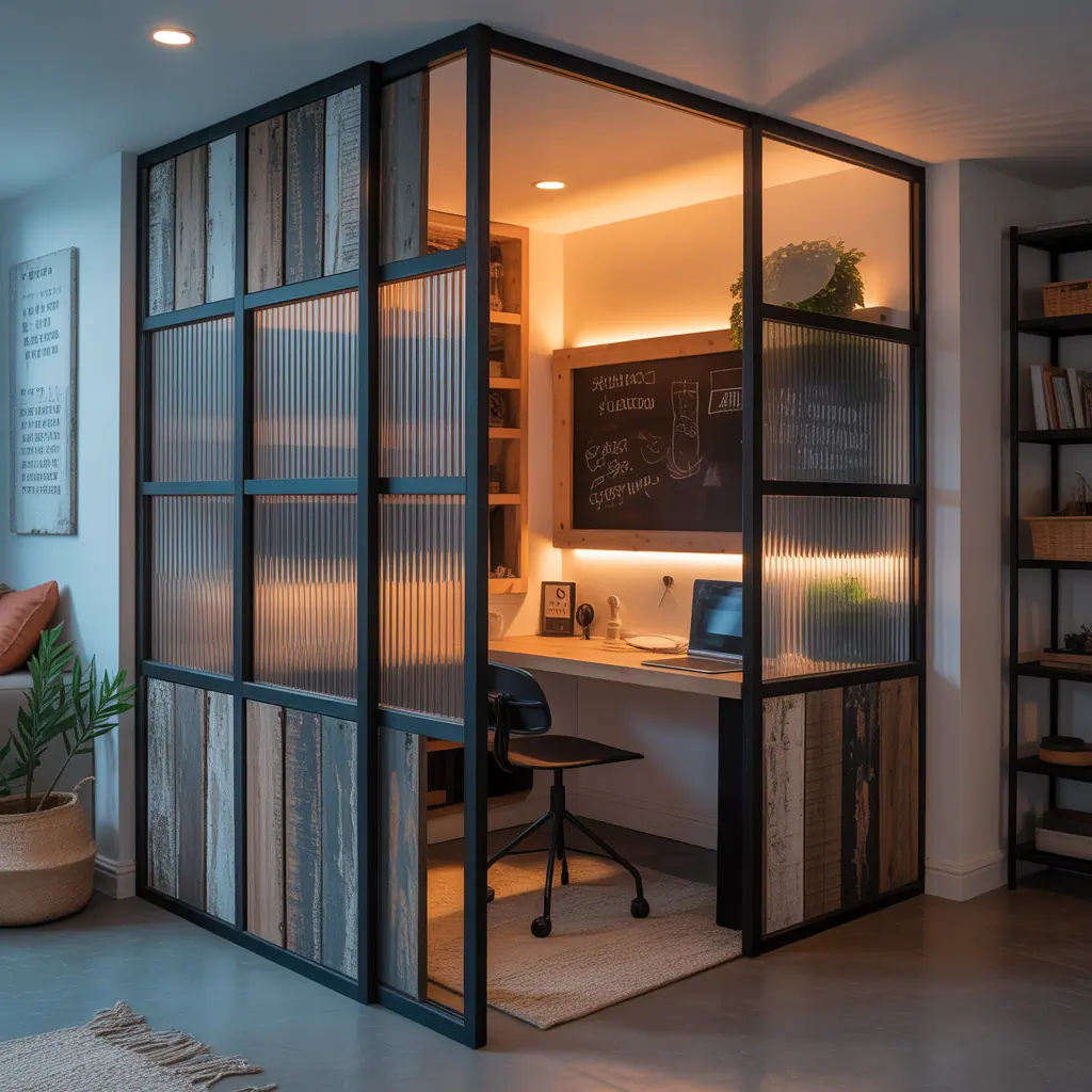 room divider ideas basement