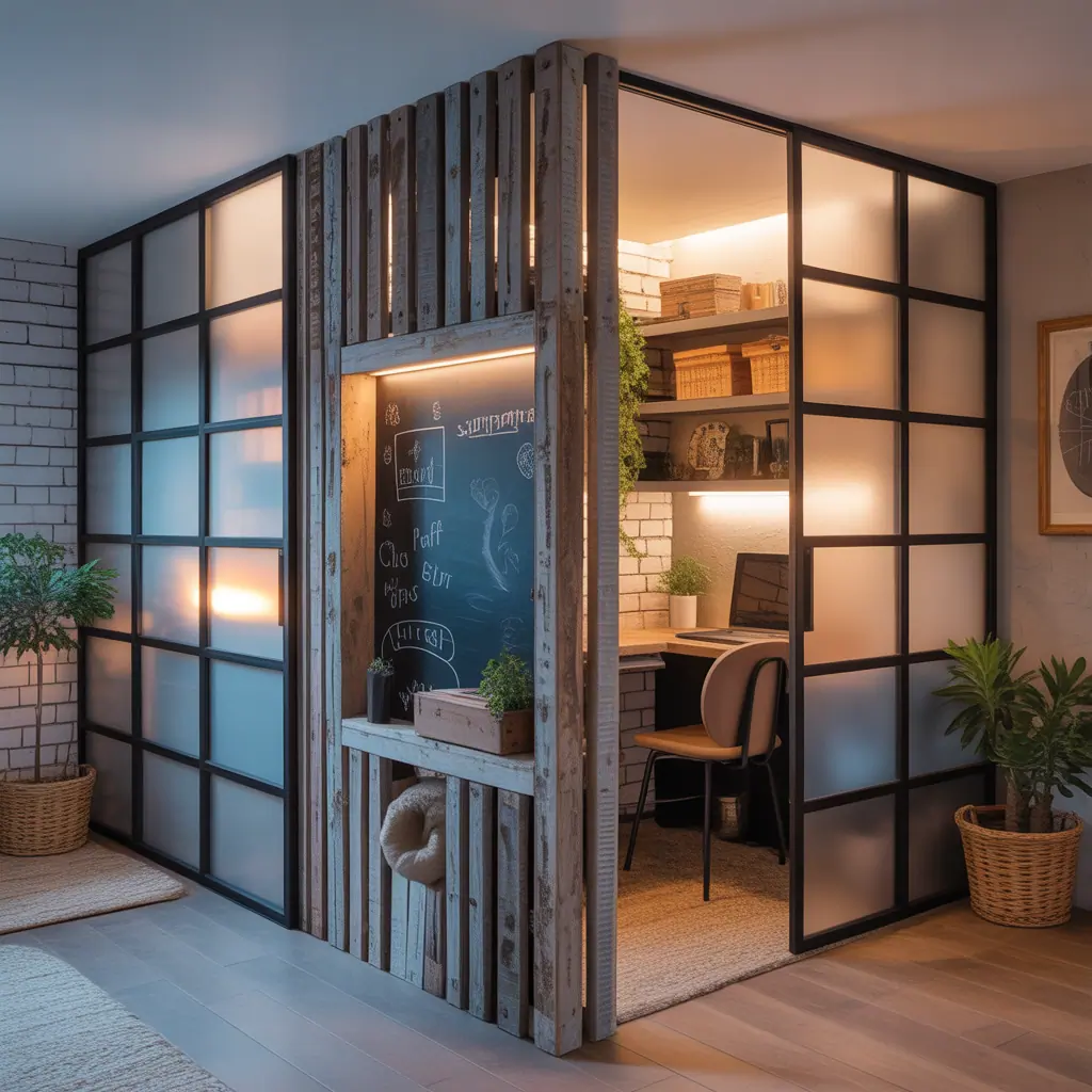 room divider ideas basement