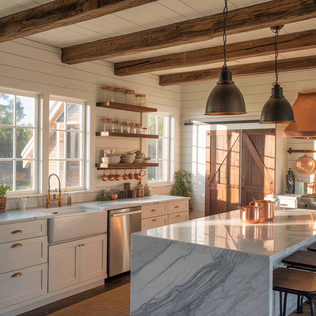 rustic modern farmhouse kitchen ideas