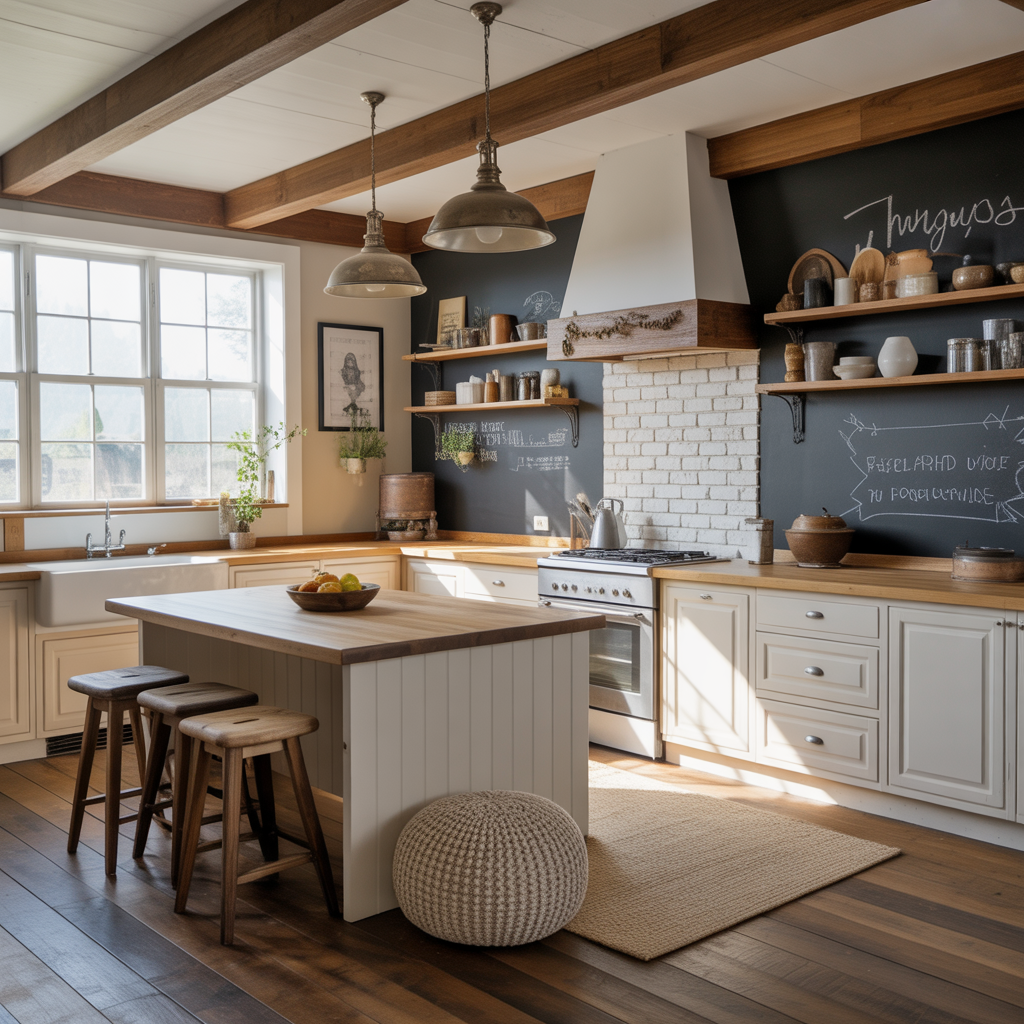 rustic modern farmhouse kitchen ideas