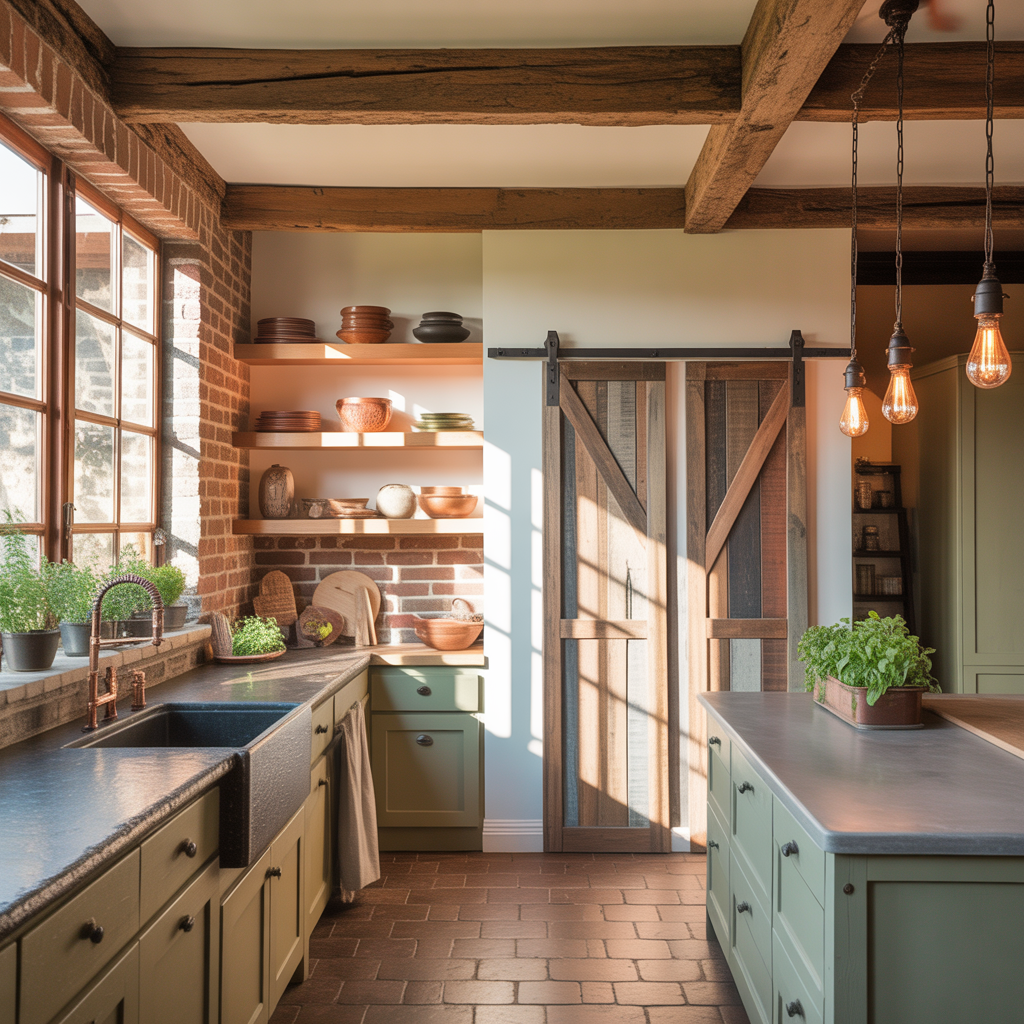 rustic modern farmhouse kitchen ideas