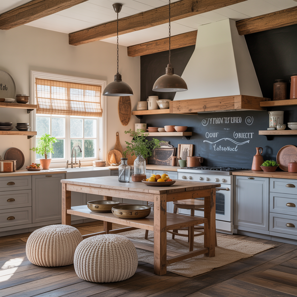 rustic modern farmhouse kitchen ideas