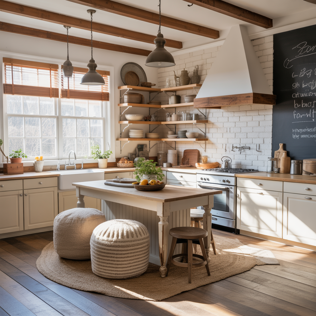 rustic modern farmhouse kitchen ideas