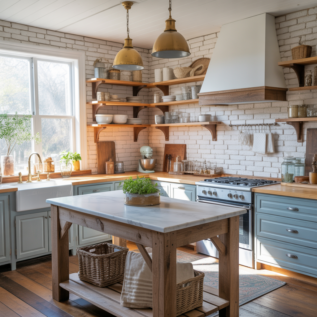 rustic modern farmhouse kitchen ideas