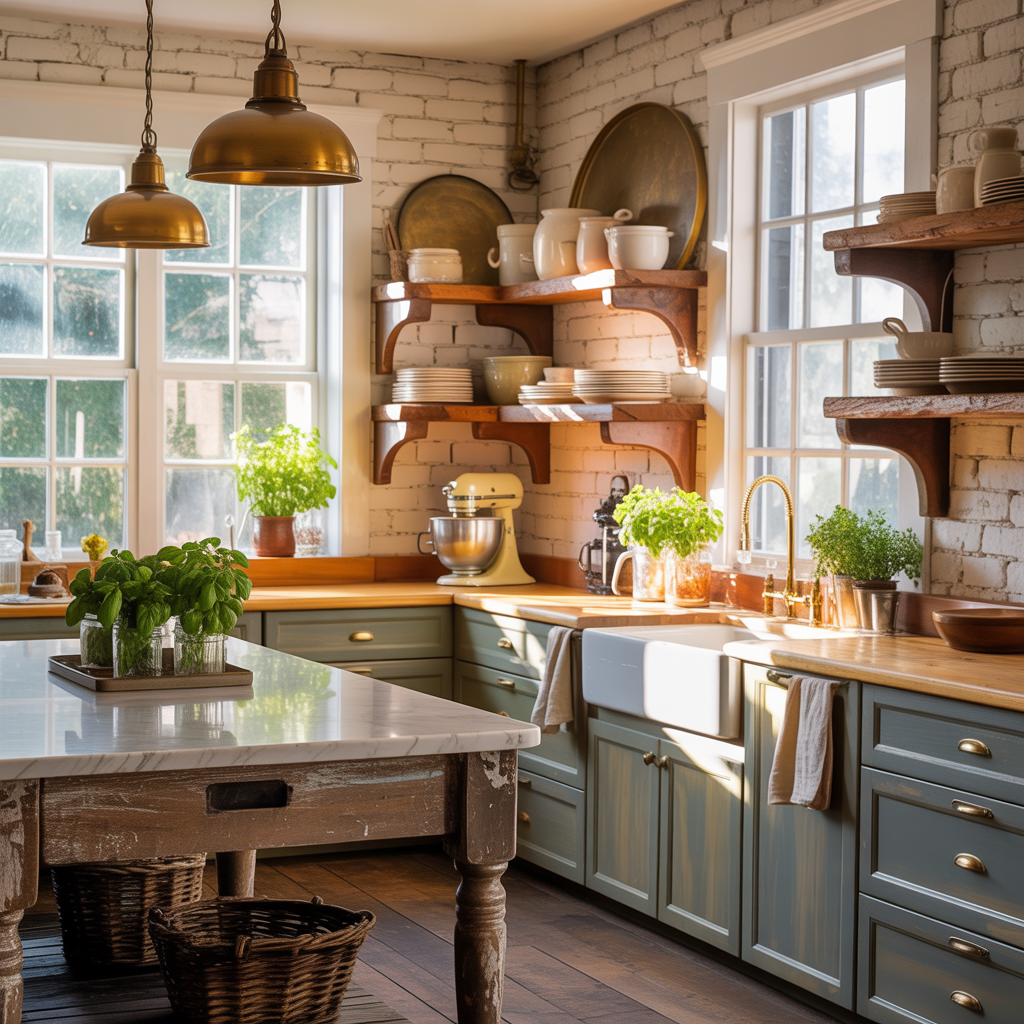 rustic modern farmhouse kitchen ideas