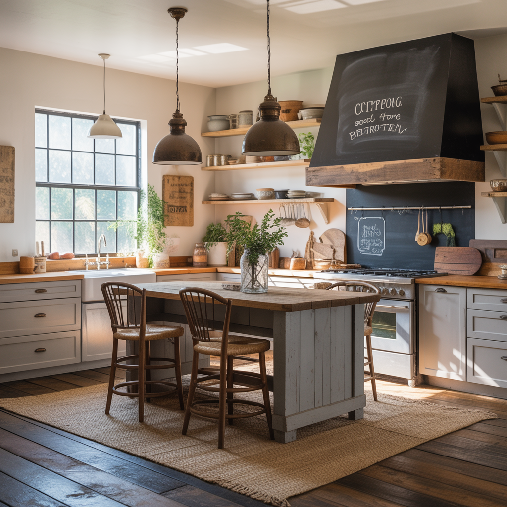 rustic modern farmhouse kitchen ideas