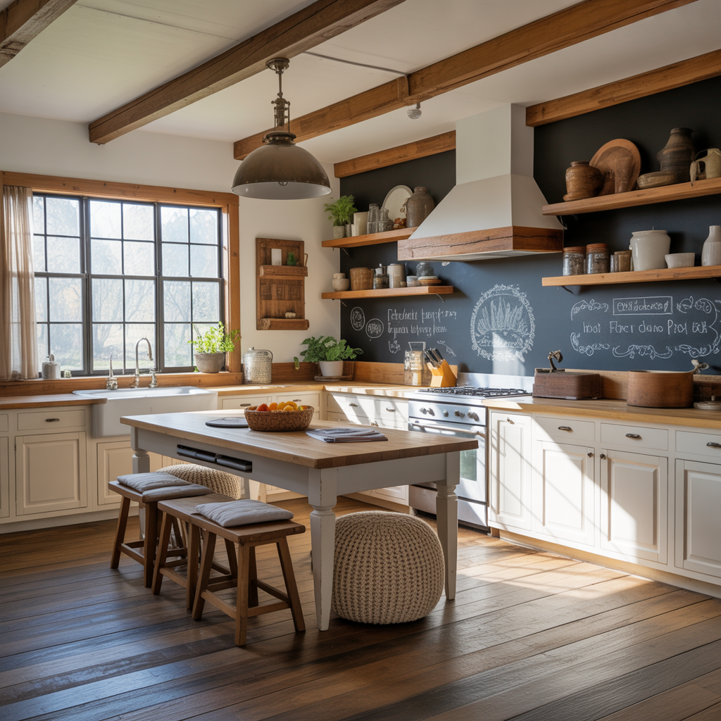 rustic modern farmhouse kitchen ideas