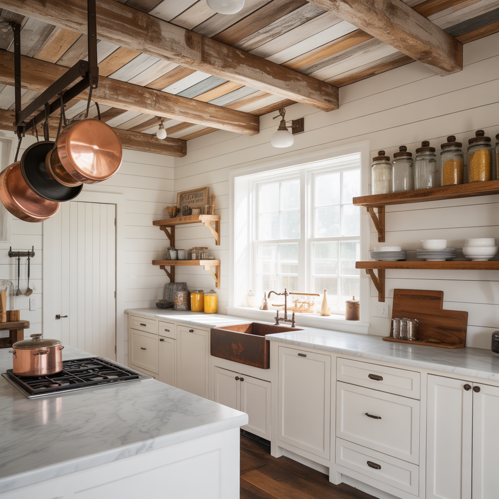 rustic modern farmhouse kitchen ideas