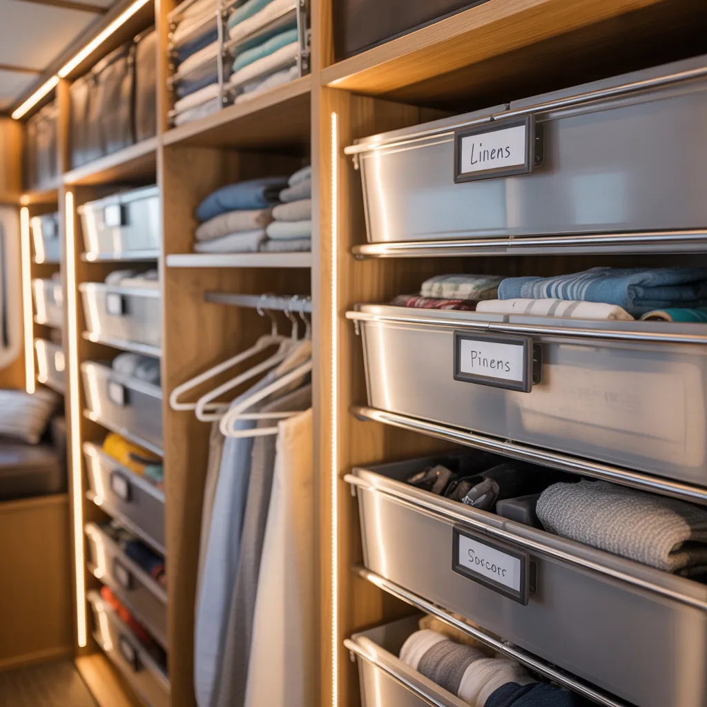 rv closet storage