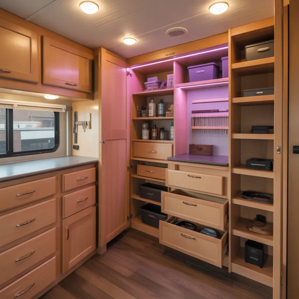 rv closet storage