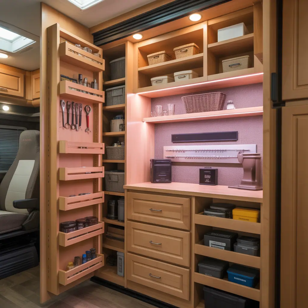 rv closet storage