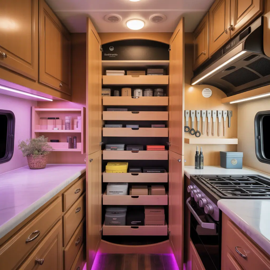 rv closet storage
