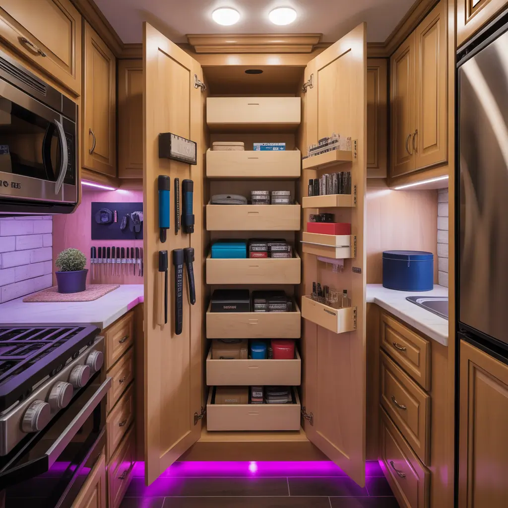 rv closet storage