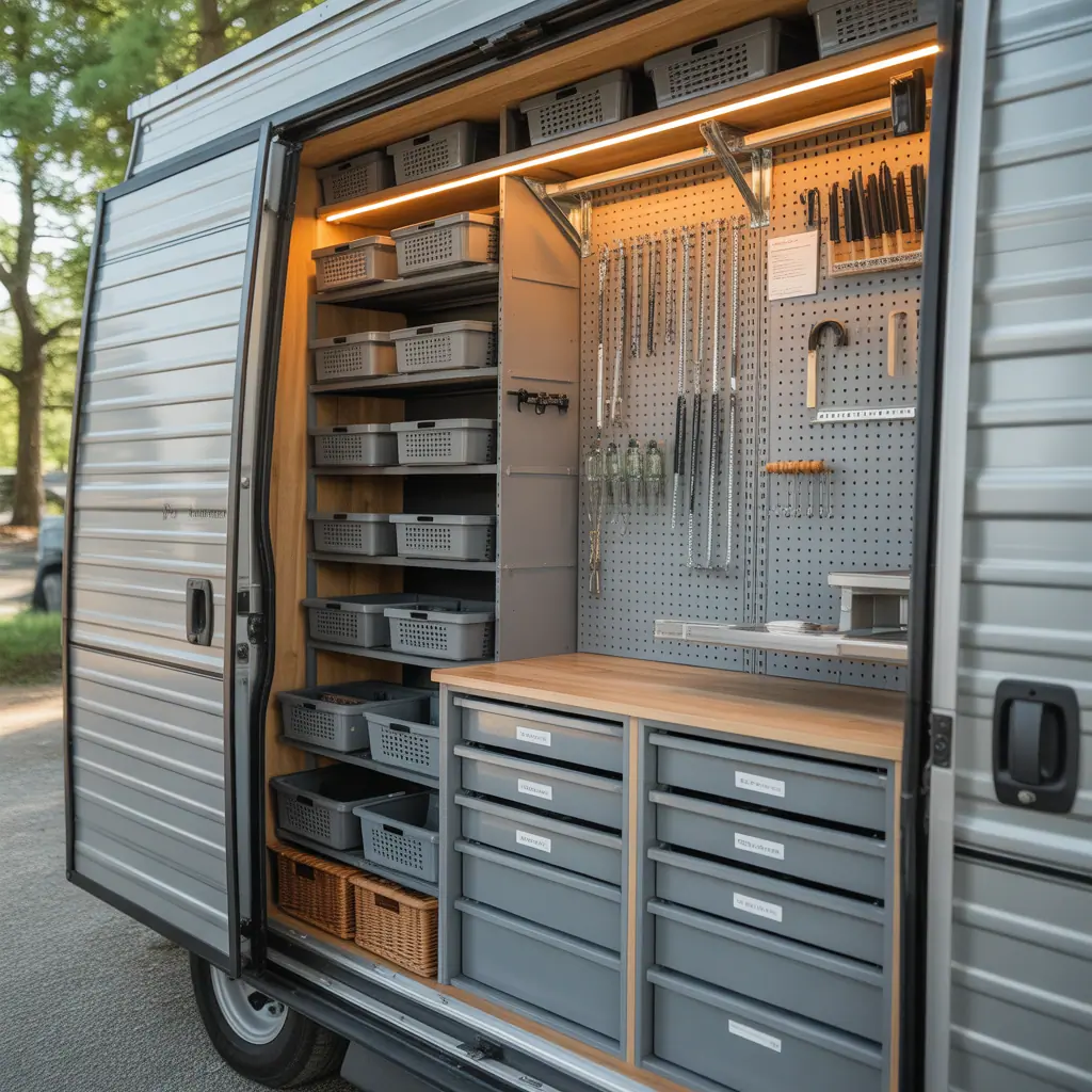 rv closet storage