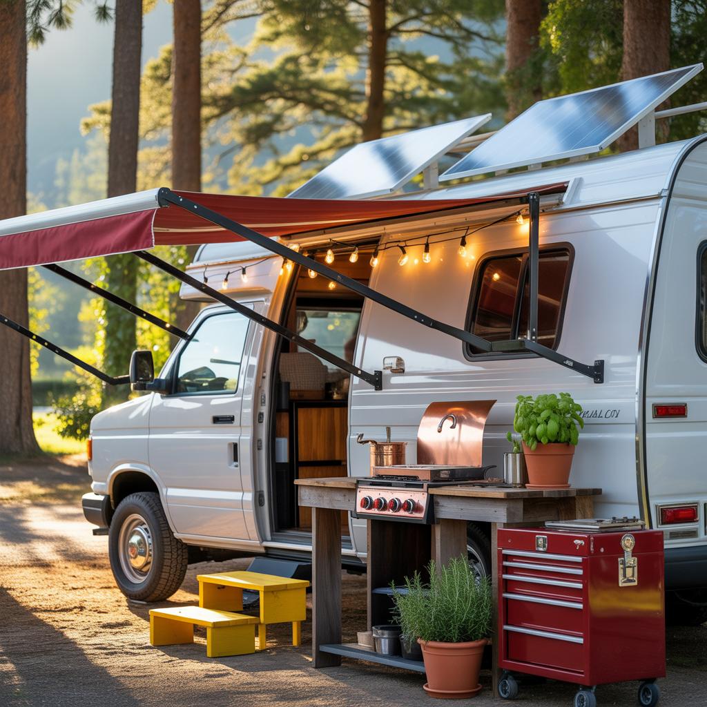rv outdoor setup