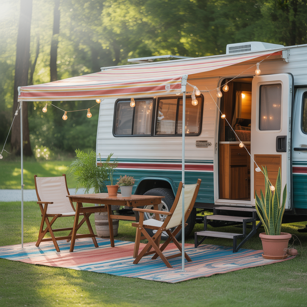 rv outdoor setup
