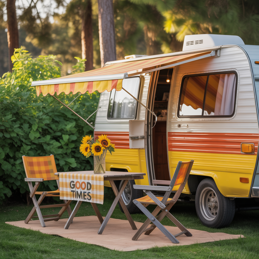 rv outdoor setup