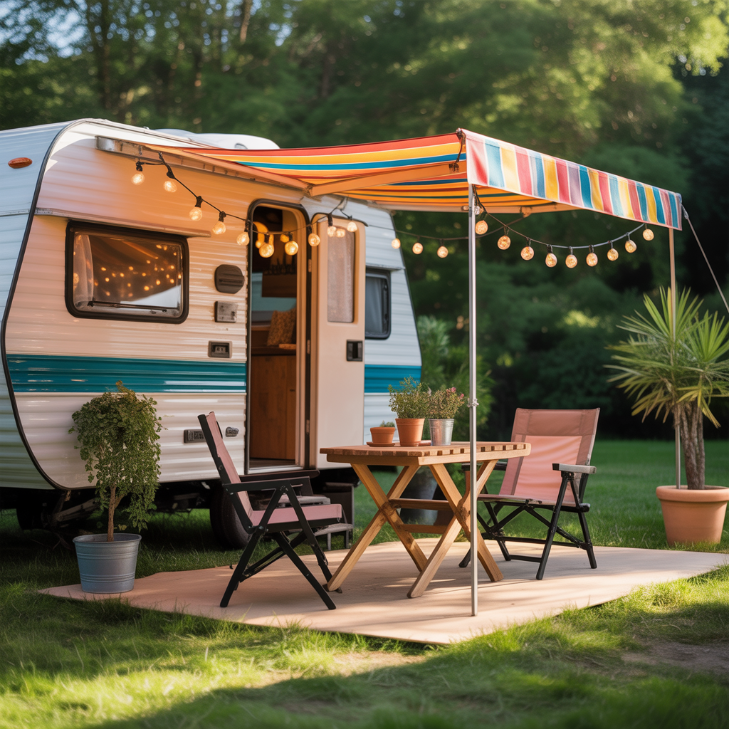 rv outdoor setup