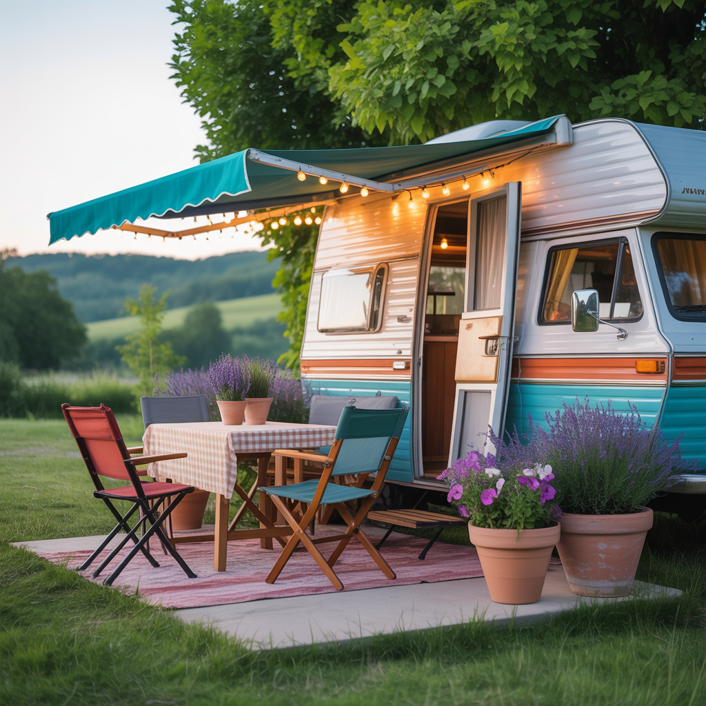 rv outdoor setup