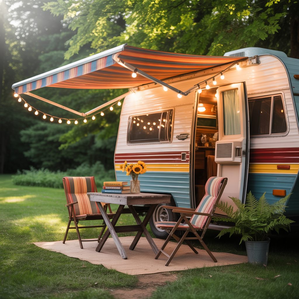 rv outdoor setup