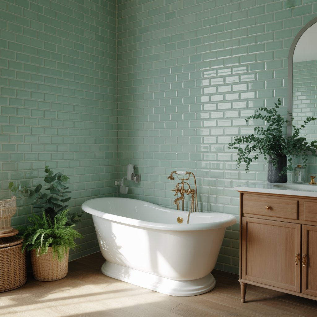 Sage Green Bathroom Ideas