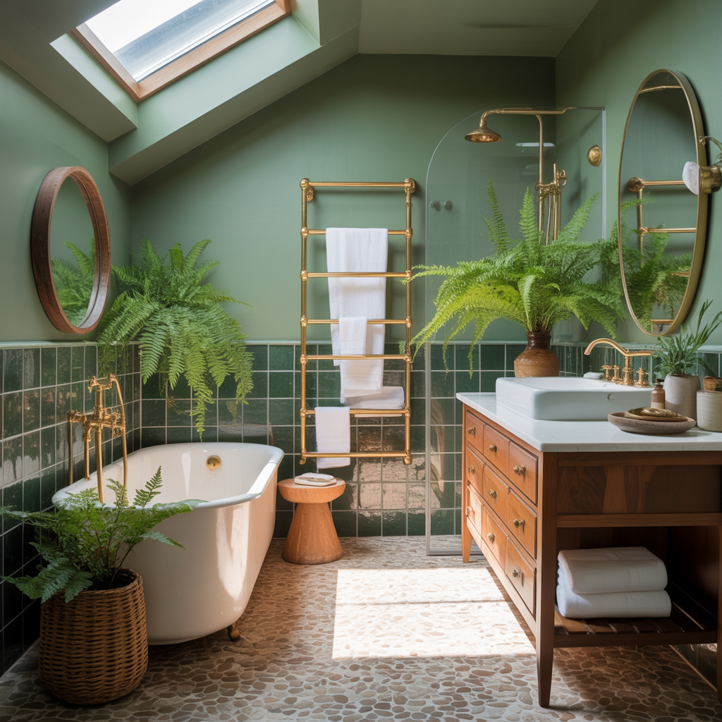 Sage Green Bathroom Ideas