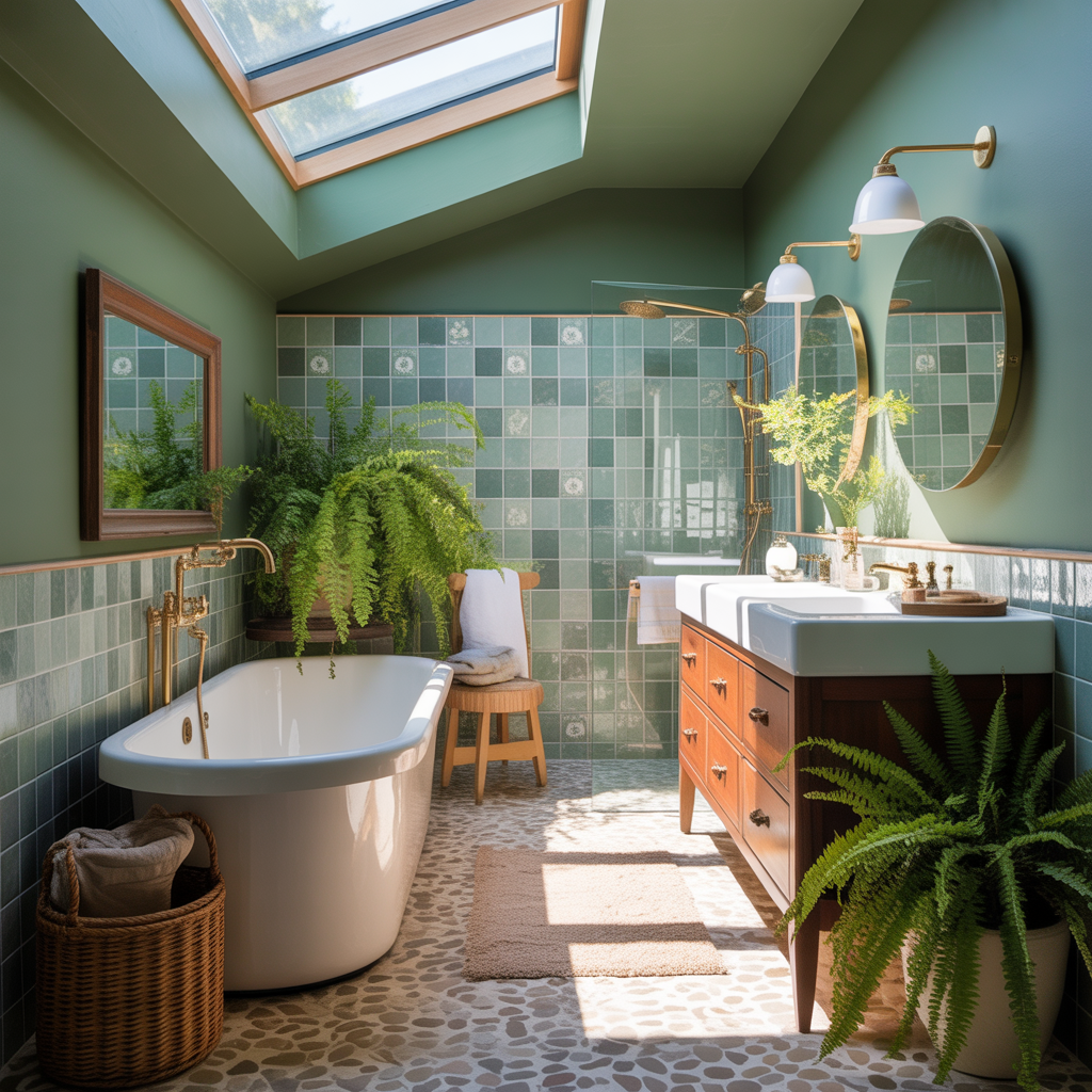 Sage Green Bathroom Ideas
