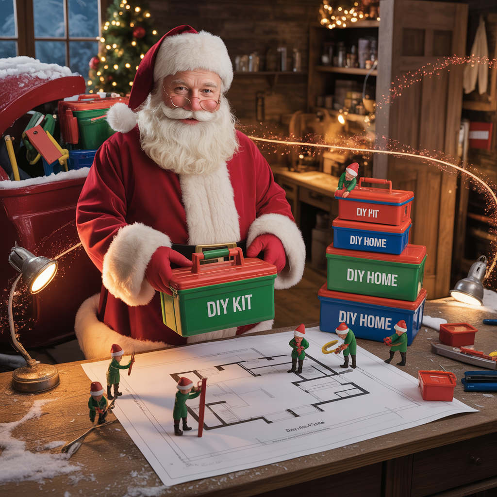 santa boxes concept