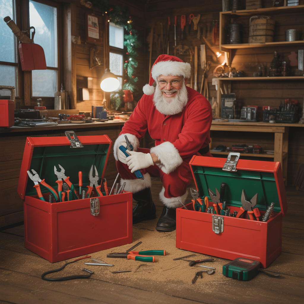 santa boxes concept