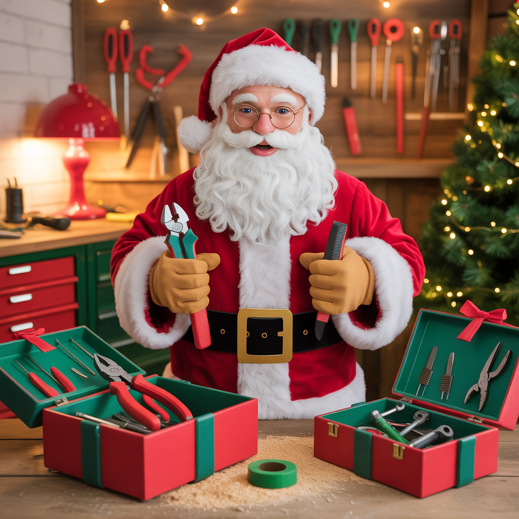 santa boxes concept