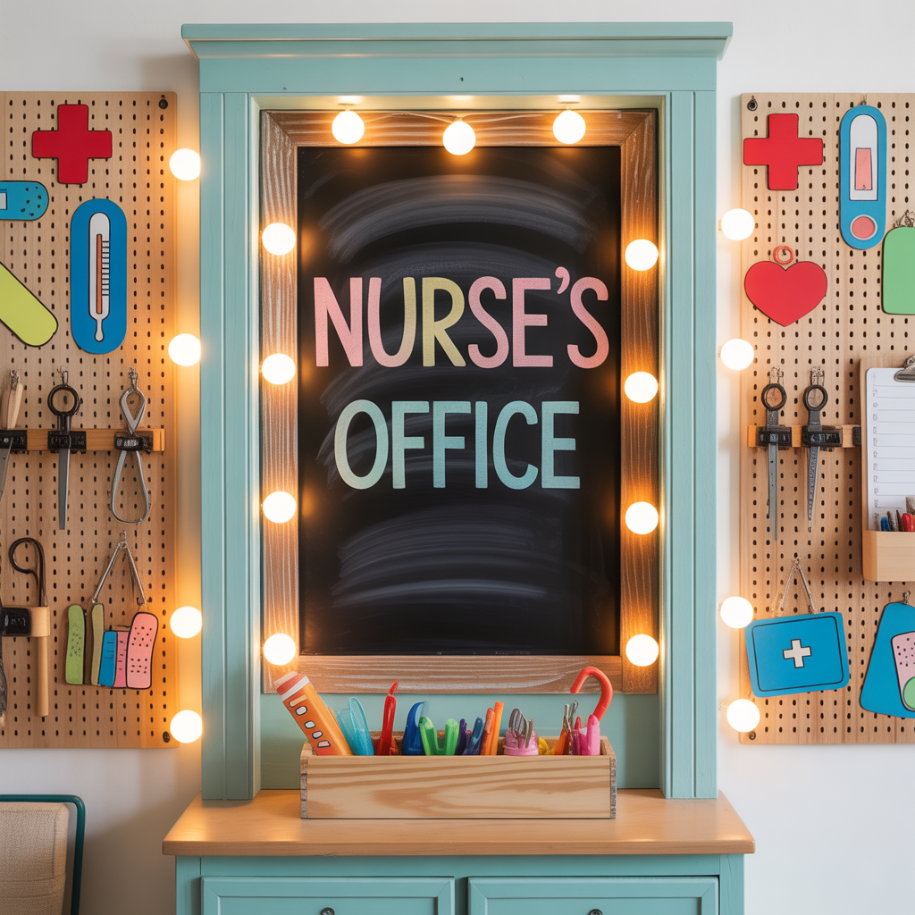 school nurse door decoration ideas
