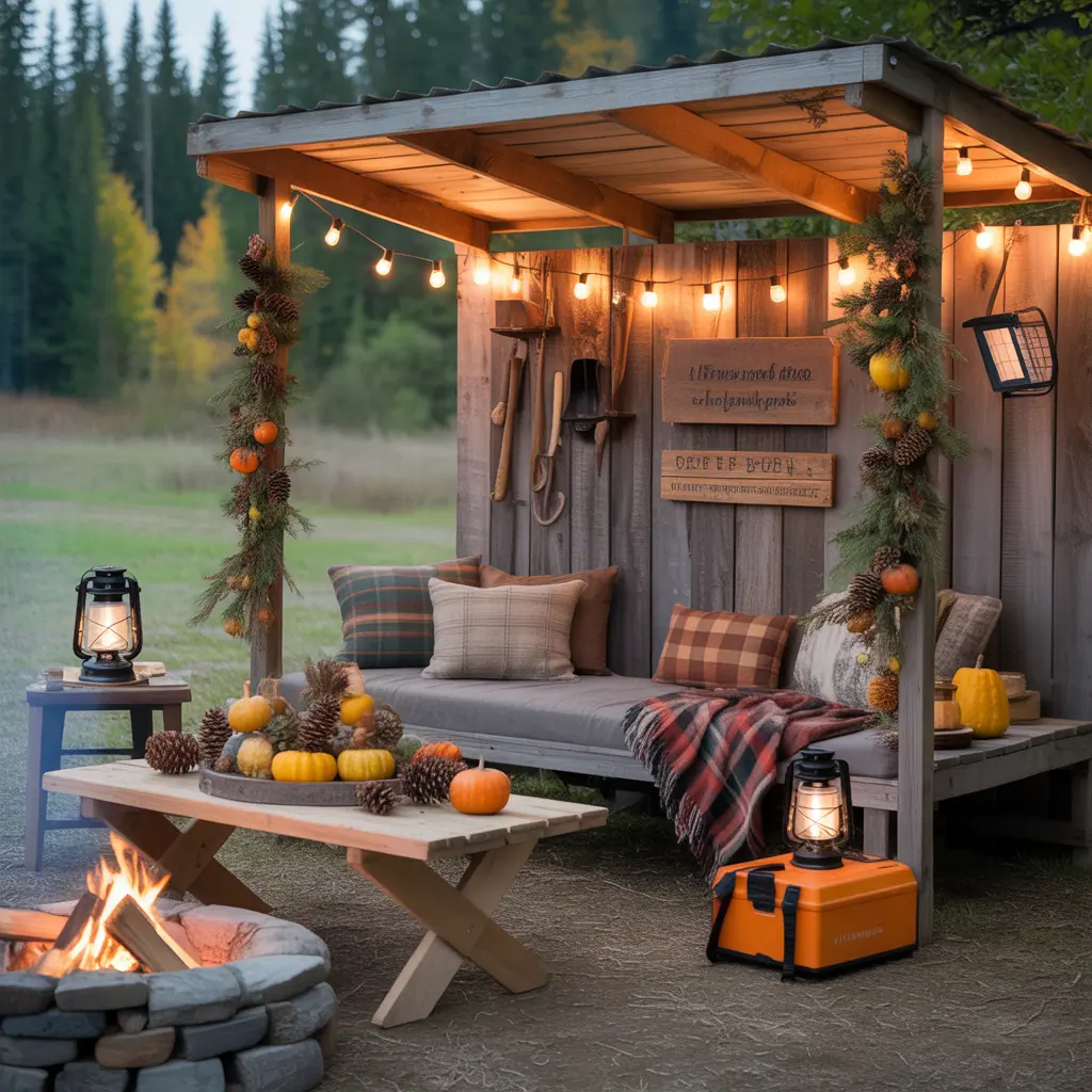 seasonal campsite campsite decorating ideas