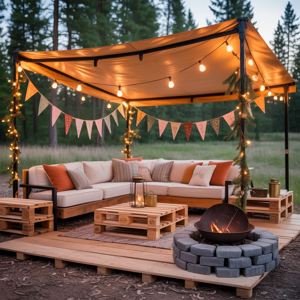 seasonal campsite campsite decorating ideas