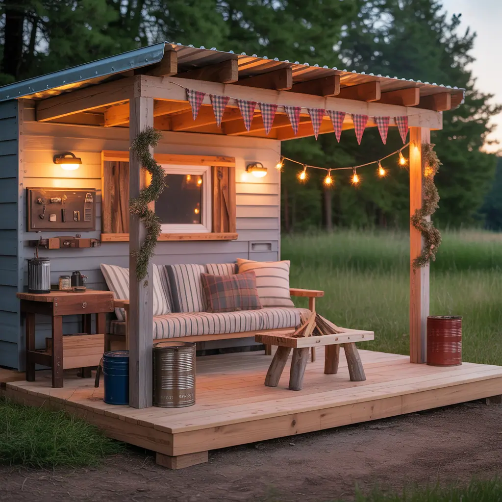 seasonal campsite campsite decorating ideas