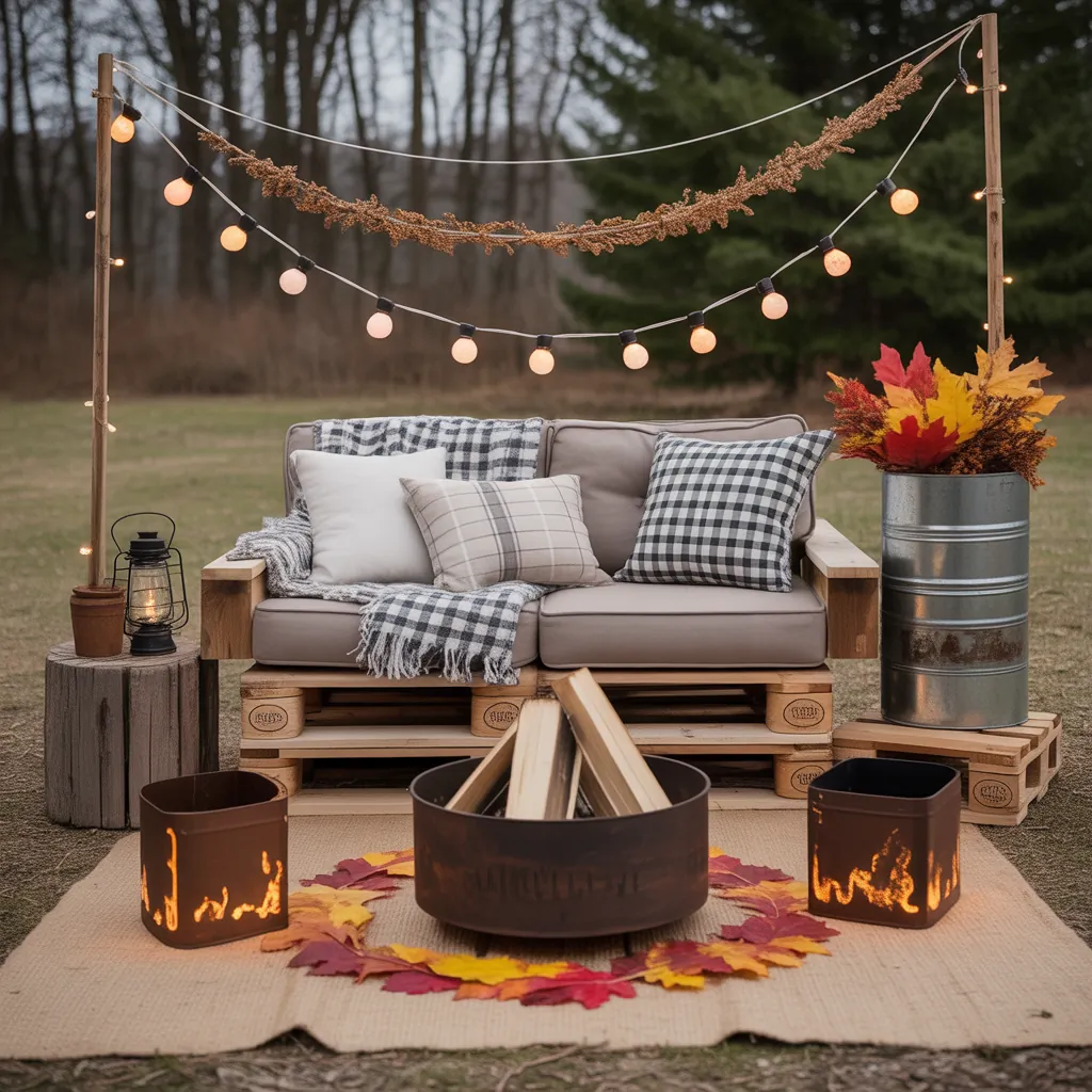 seasonal campsite campsite decorating ideas
