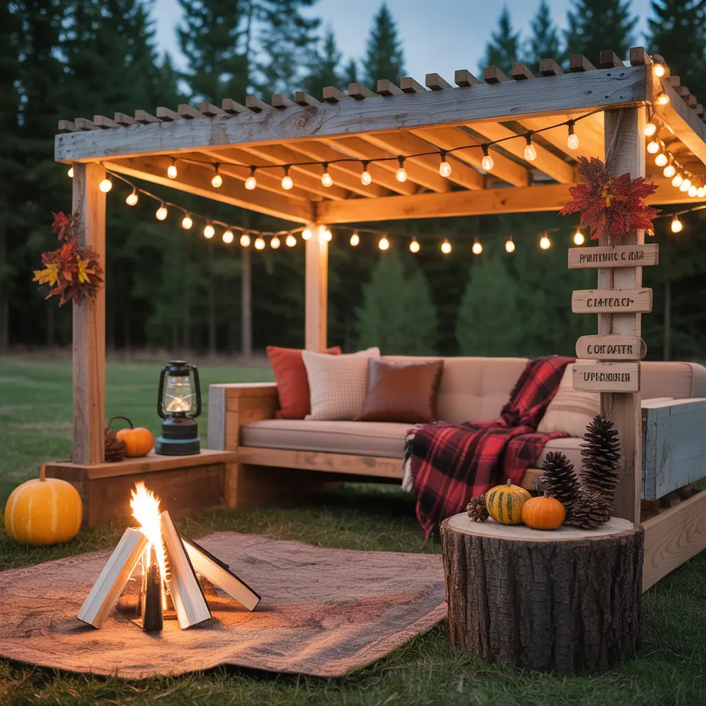 seasonal campsite campsite decorating ideas
